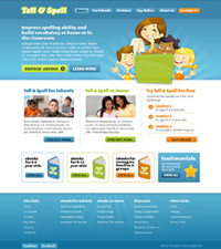 Tell and Spell Website