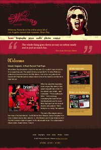 Whooray Records Website